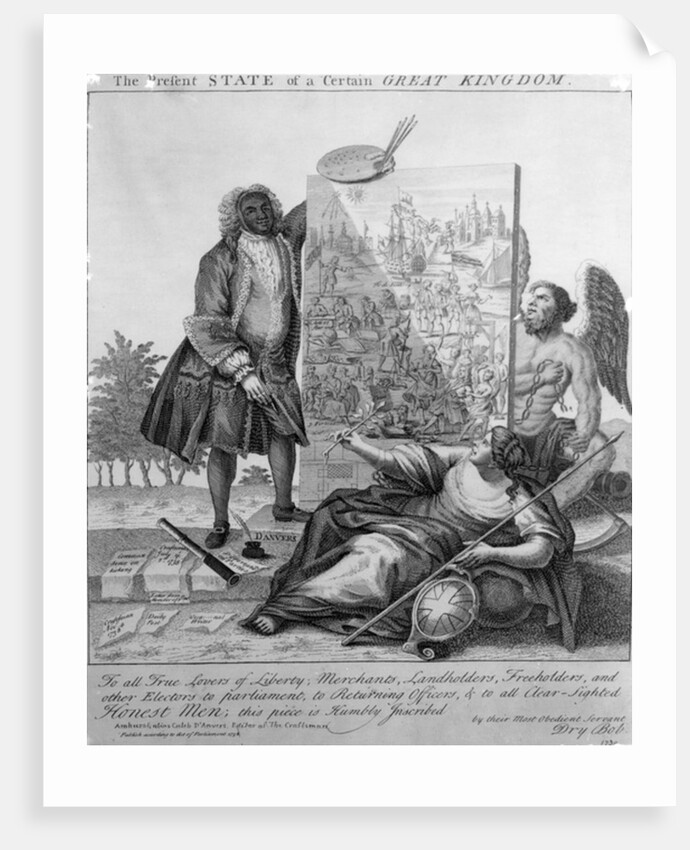 The Present State of A Certain Great Kingdom, 1738 by English School