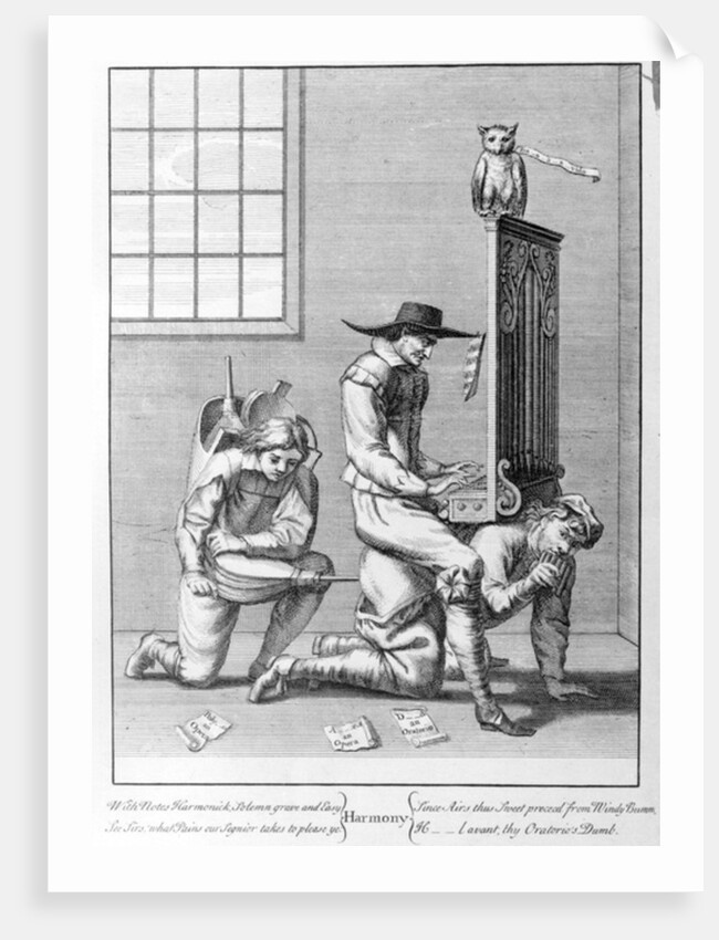 Harmony, 1735 by English School