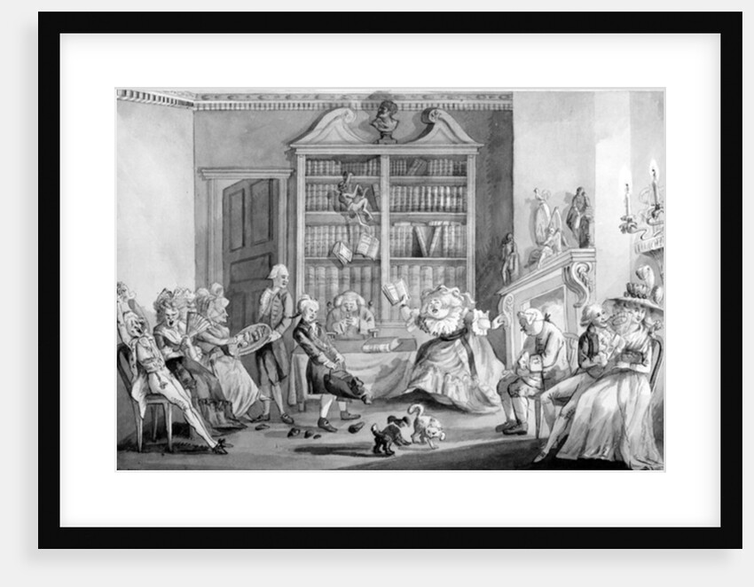 A private rehearsal of Jane Shore, 1790 by John Nixon