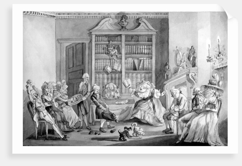 A private rehearsal of Jane Shore, 1790 by John Nixon