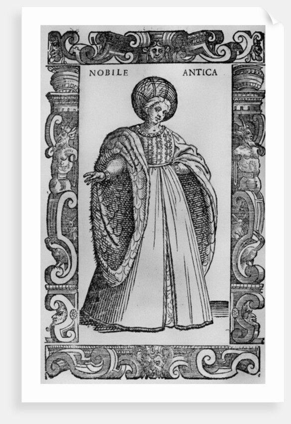 Nobile Antica by Cesare Vecellio