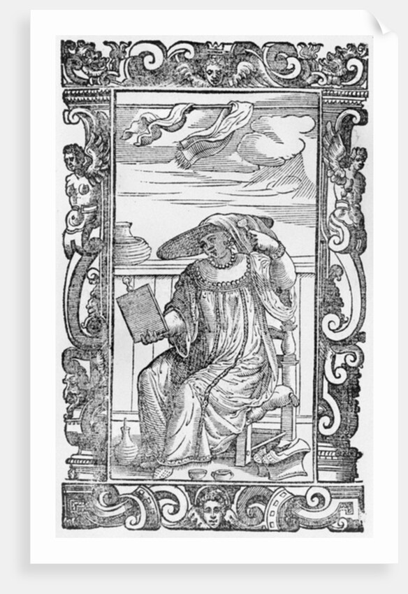 Venetian Lady, 1590 by Cesare Vecellio