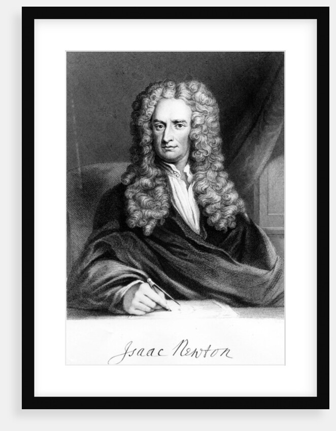Isaac Newton by Samuel Freeman