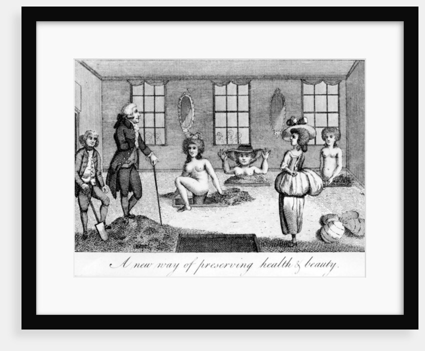 A New Way of Preserving Heath and Beauty, 1786 by English School
