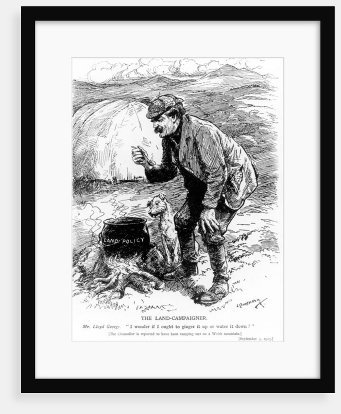 The Land-Campaigner, 1913 by Leonard Raven-Hill