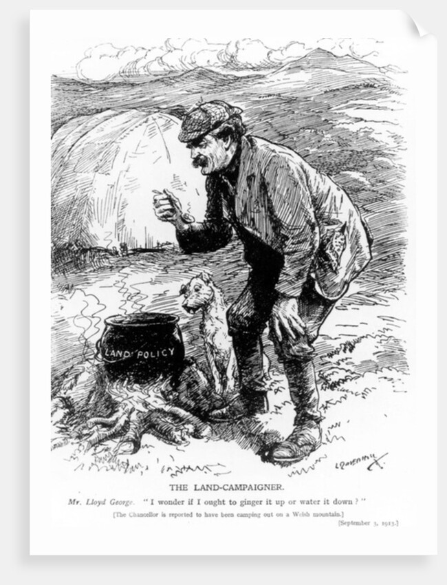 The Land-Campaigner, 1913 by Leonard Raven-Hill