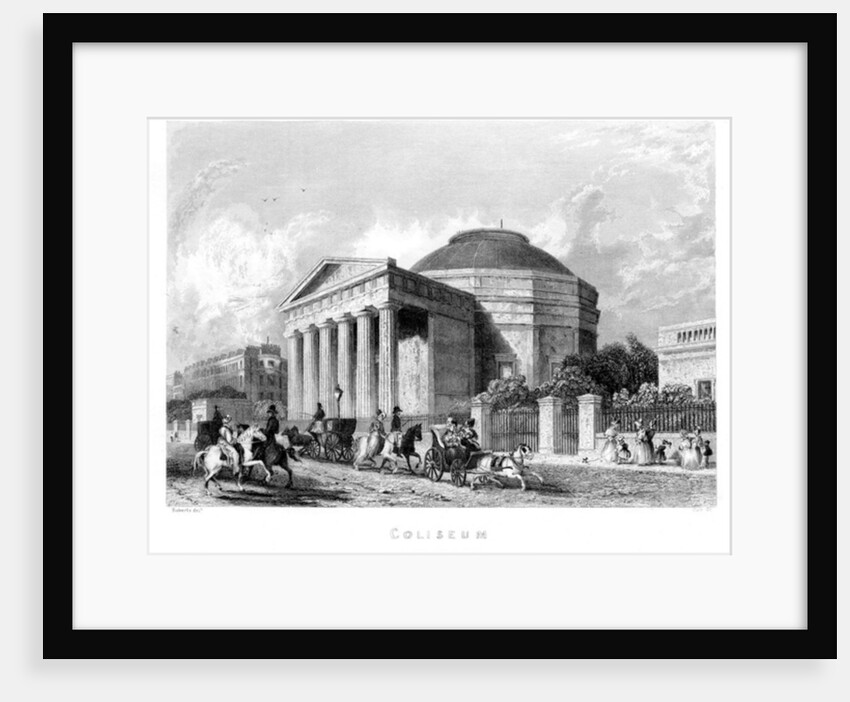 Coliseum, Regent's Park, 1837 by English School