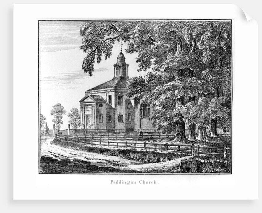 Paddington Church, 1795 by Haynes King