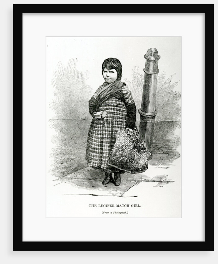 The Lucifer Match Girl, c.1840 by English School