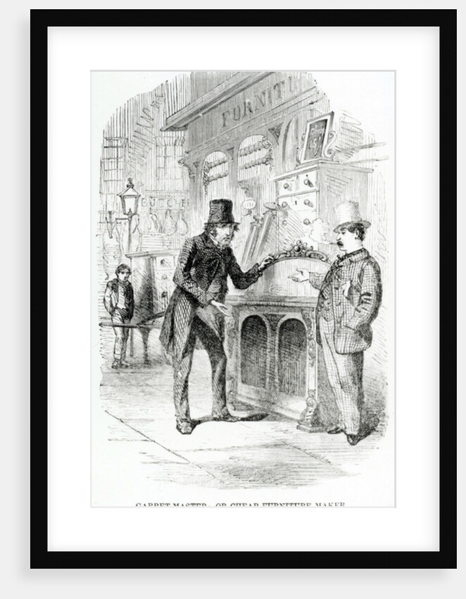 Garret-Master, or Cheap Furniture Maker, c.1840 by English School