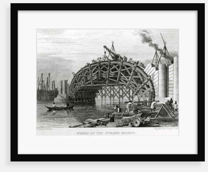 Works of the Strand Bridge by George Smith