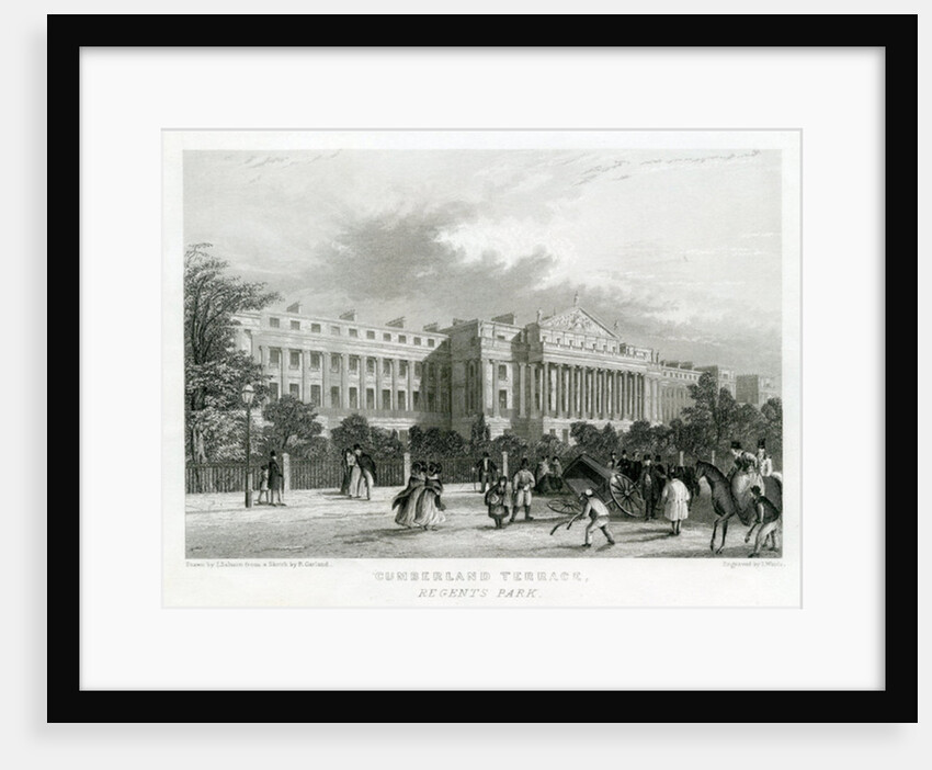 Cumberland Terrace, Regent's Park, London by English School