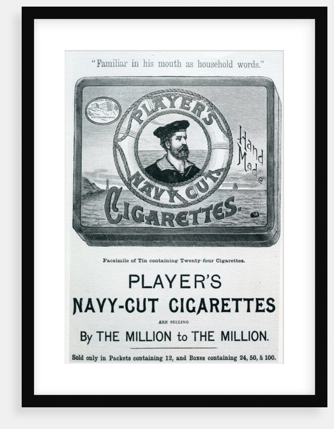 Player's Navy Cut Cigarettes, 20th Century by English School