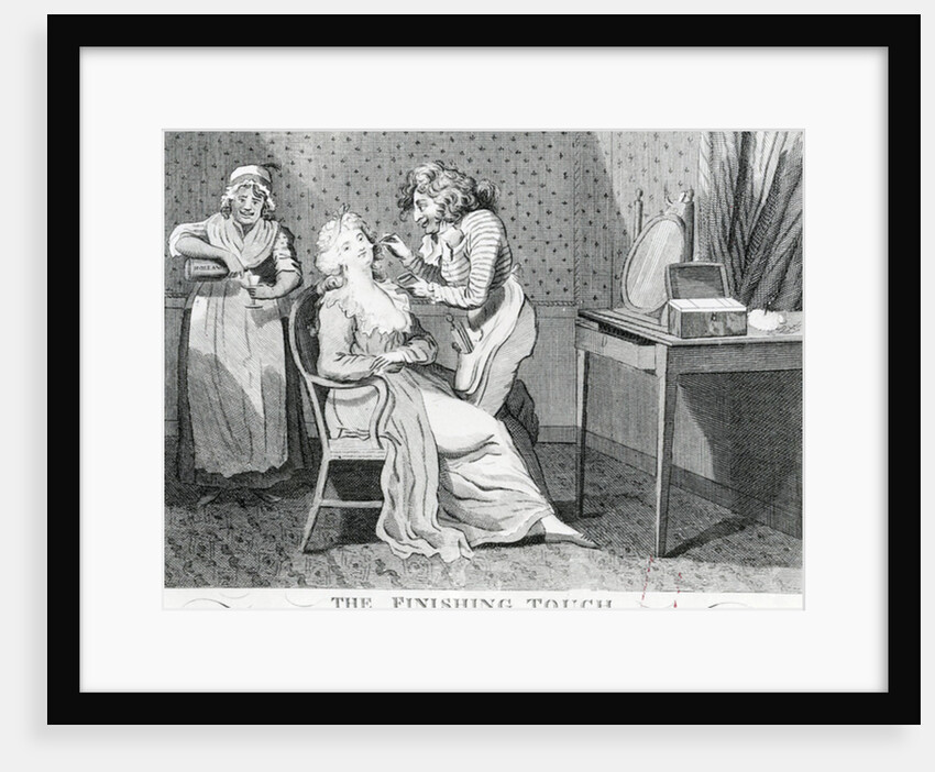 The Finishing Touch,1794 by Isaac Cruikshank