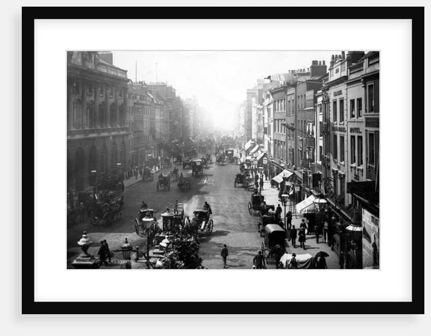 Looking West down the Strand, c.1890 by English Photographer