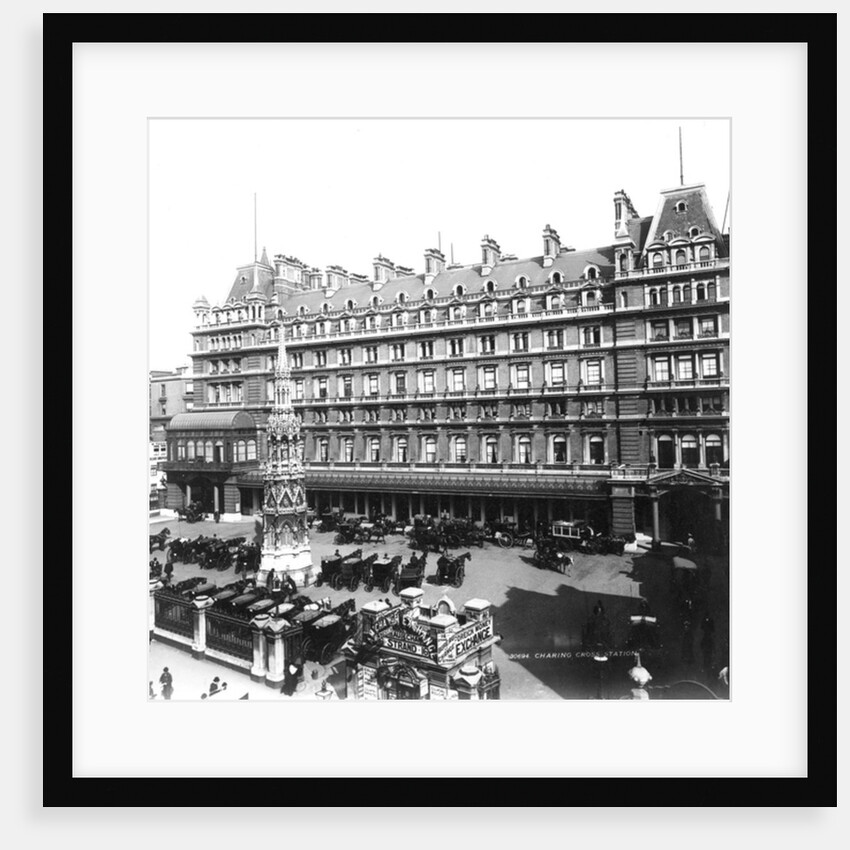 Charing Cross Station Hotel, c.1890 by English Photographer