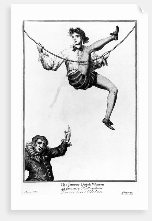 Bartholomew Fair, London: The famous Dutch woman by English School