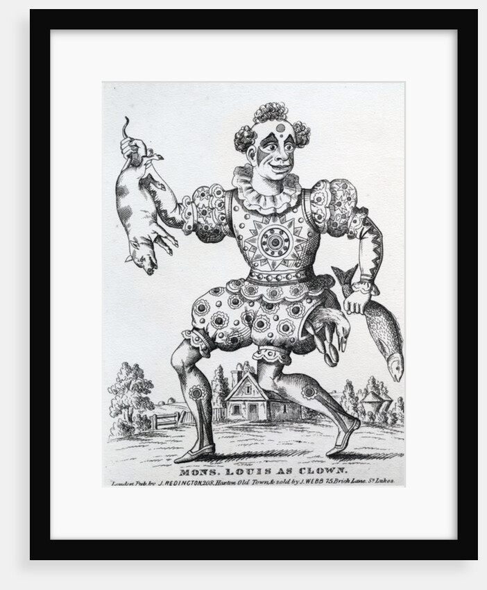 Mons. Louis as Clown by English School