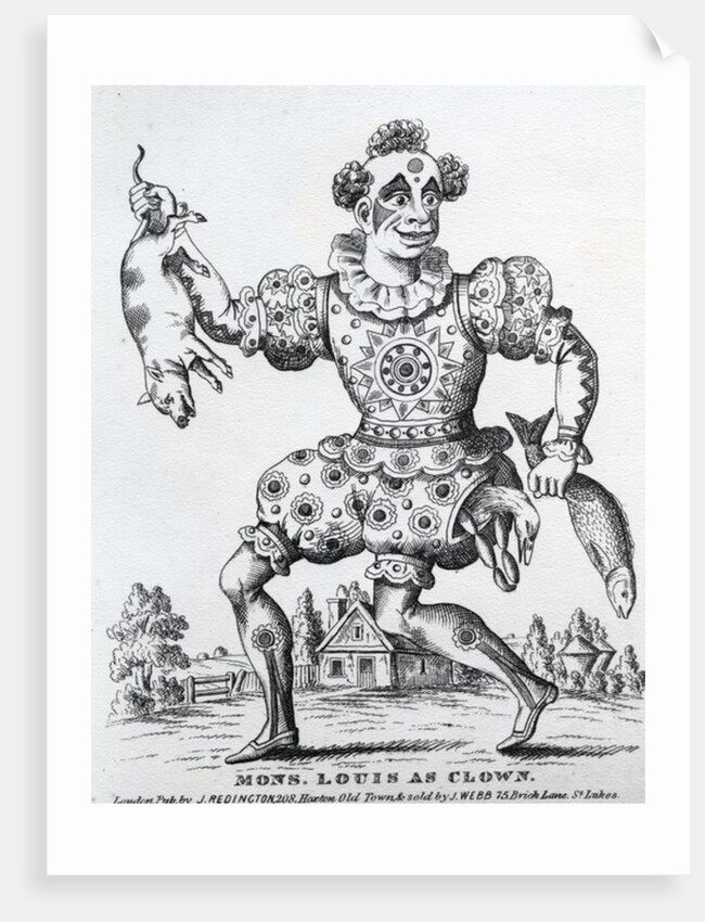 Mons. Louis as Clown by English School