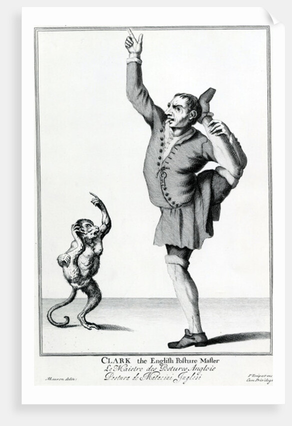 Clark the English Posture Maker by American School