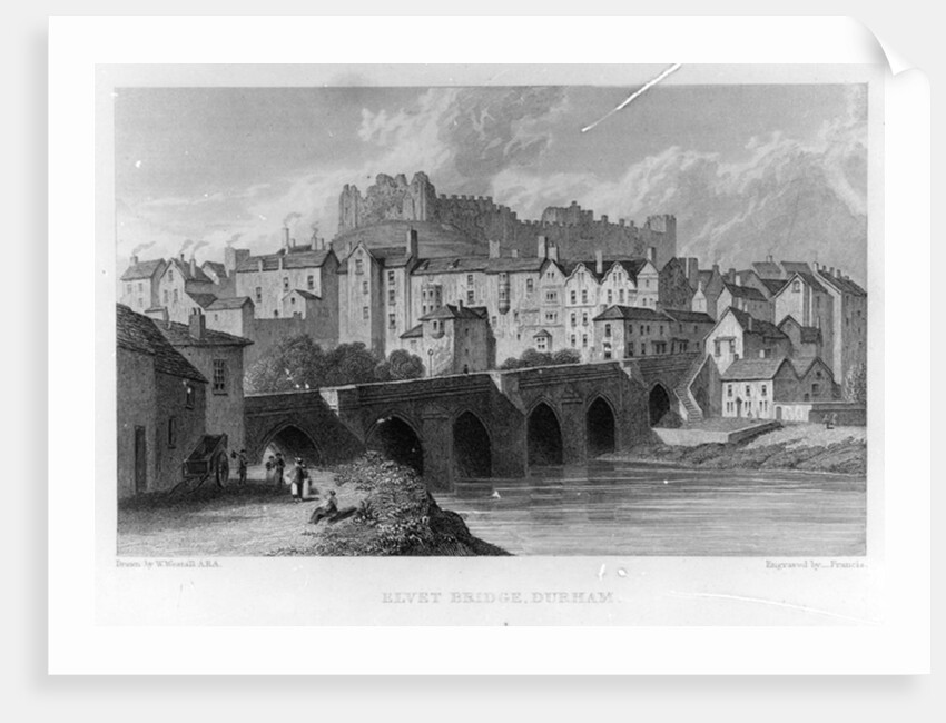 Elvet Bridge, Durham by English School