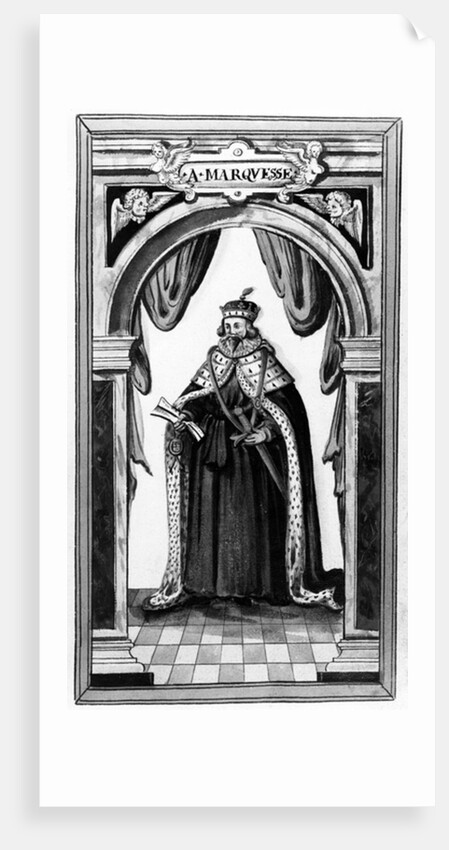 Member of the Order of the Garter and Royal and Valuable Servant to Charles I and II by English School