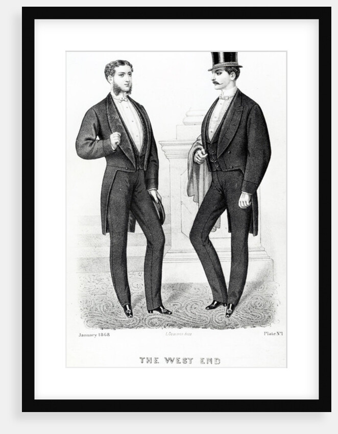 The West End Gazette, English Costumer, 1868 by English School
