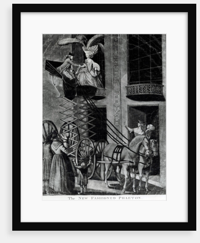 The new fashioned Phaeton by English School