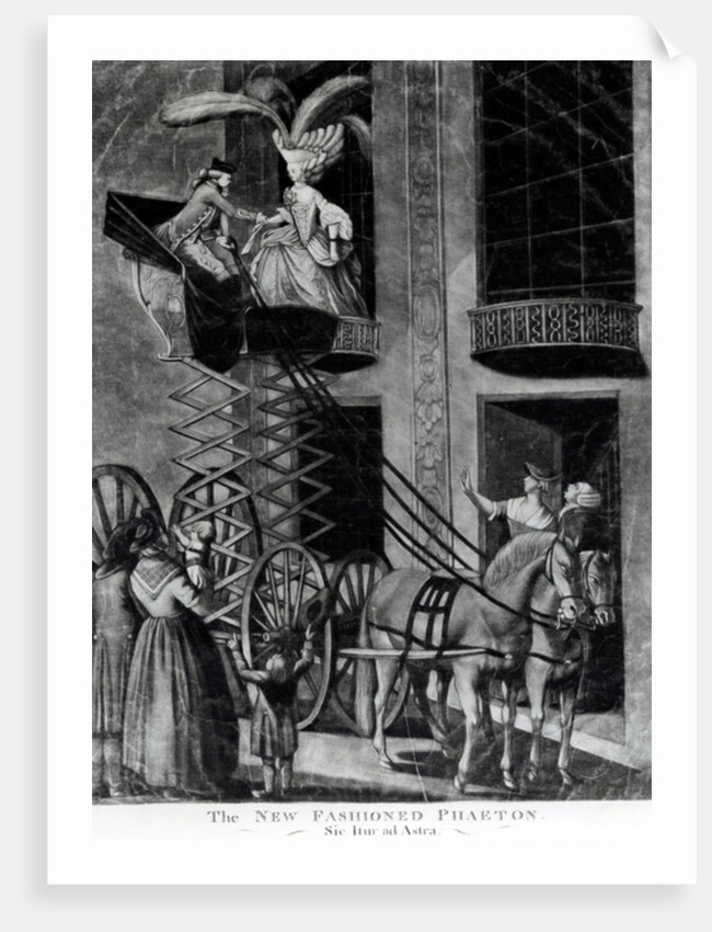 The new fashioned Phaeton by English School