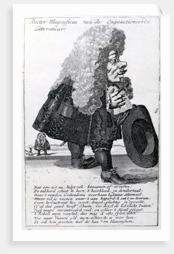 Rector Magnificus, 1668 by Flemish School