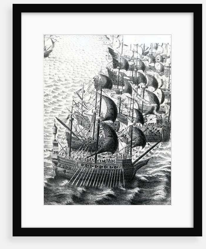 The Spanish Armada, 19th Century by Anonymous