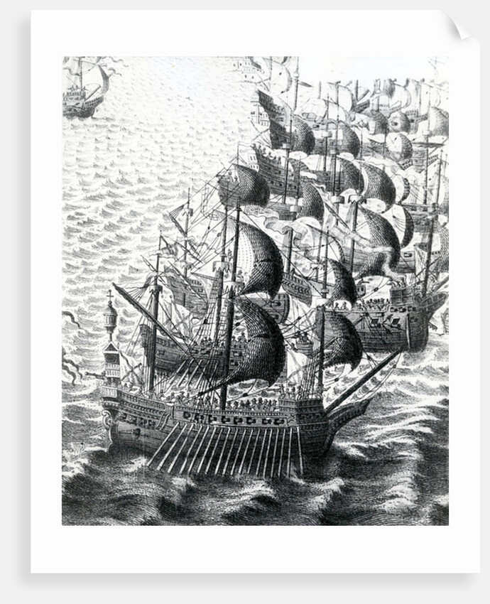 The Spanish Armada, 19th Century by Anonymous