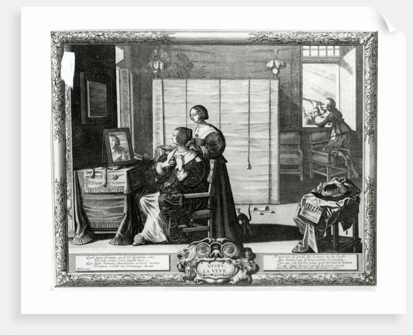 Visus La Veve, 17th Century by Abraham Bosse