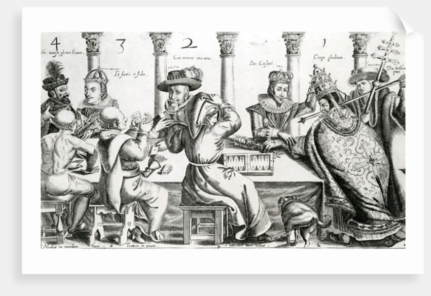 Royal & Ecclesiastical Gamers, c.1609 by Thomas Cockson