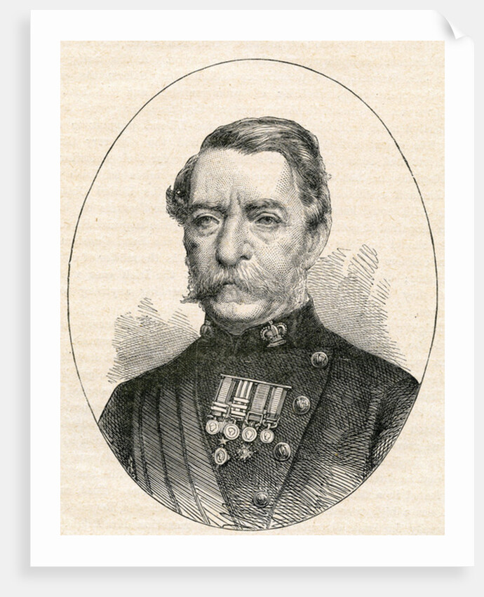 Sir Robert Napier, 1868 by English School