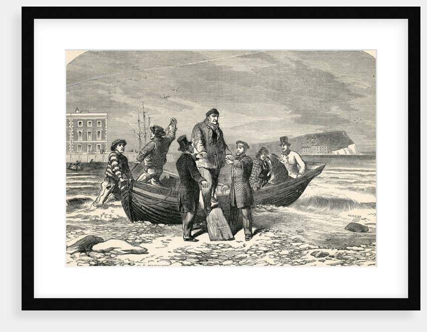 Landing of Louis Phillipe in England, 19th Century by English School