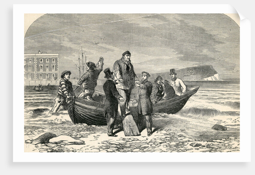 Landing of Louis Phillipe in England, 19th Century by English School