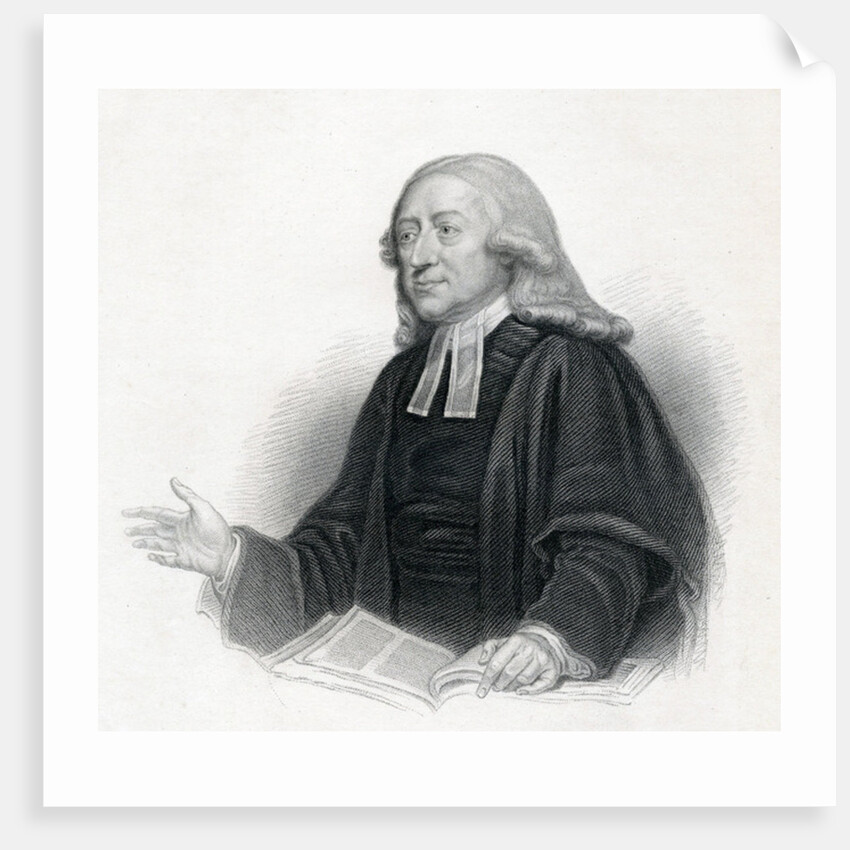 Portrait of Reverend John Wesley A. M., 19th Century by English School