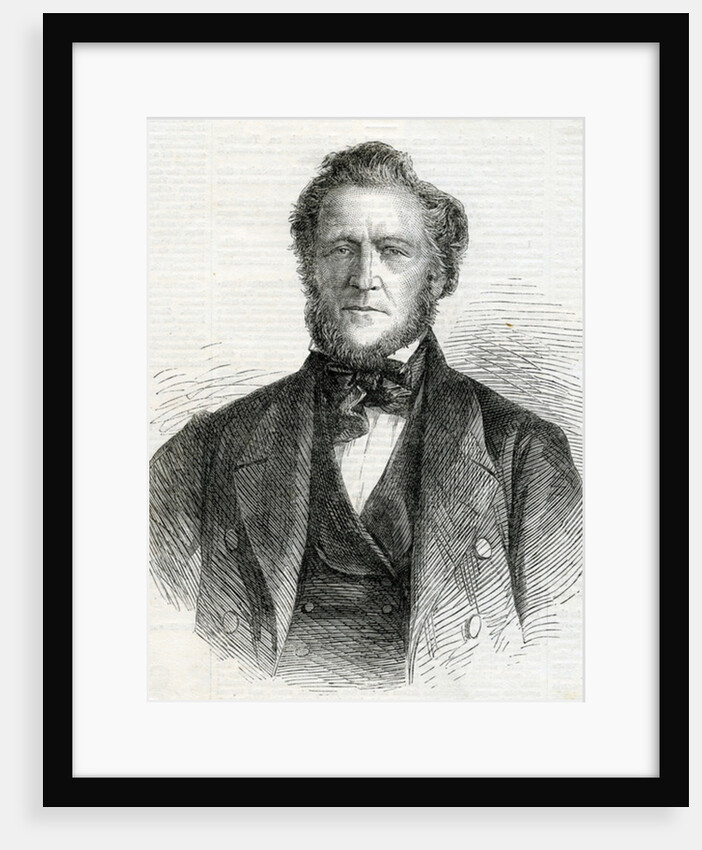 Portrait of Brigham Young, 1861 by English School