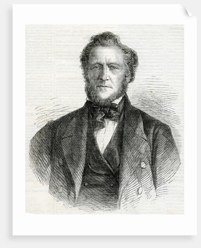 Portrait of Brigham Young, 1861 by English School