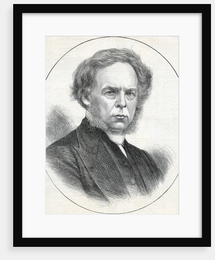 The Reverend G. T Perks, President of the Wesleyan Methodist Conference, 1873 by English School
