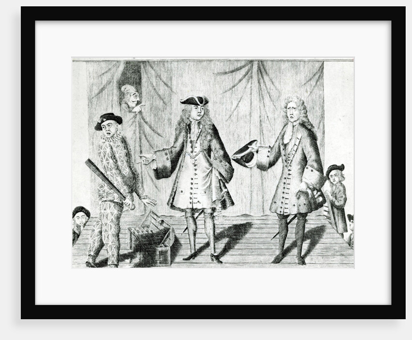 The Quack Doctor Outwitted, published by Sutton Nichols, 1558 by English School