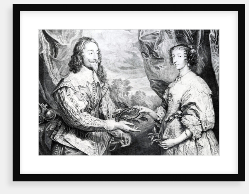 The Marriage of Henrietta and Charles by English School