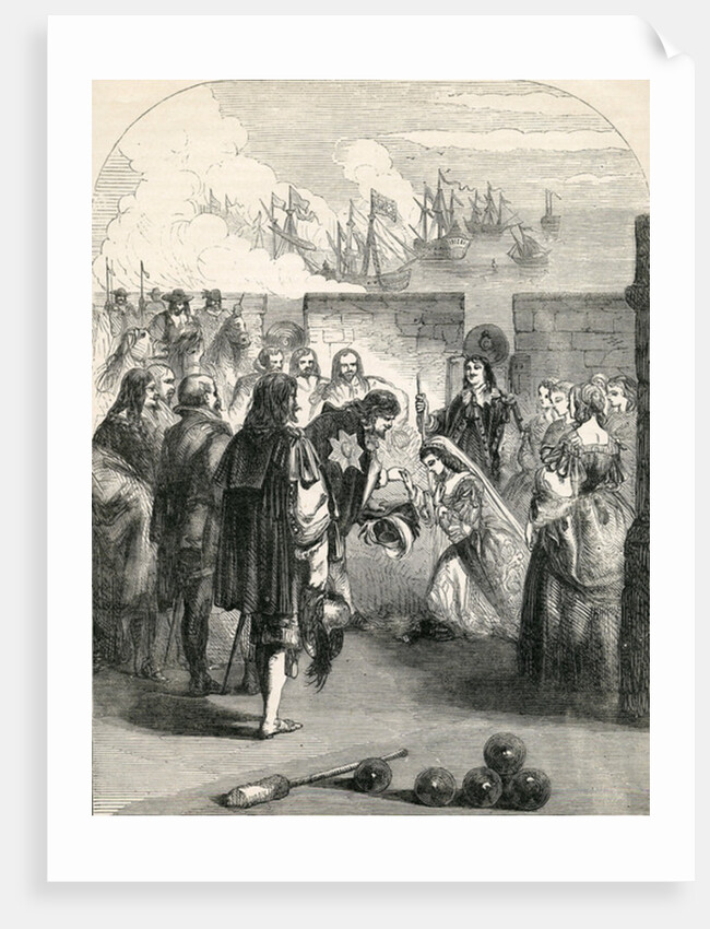 Landing of the Princess Henrietta by English School