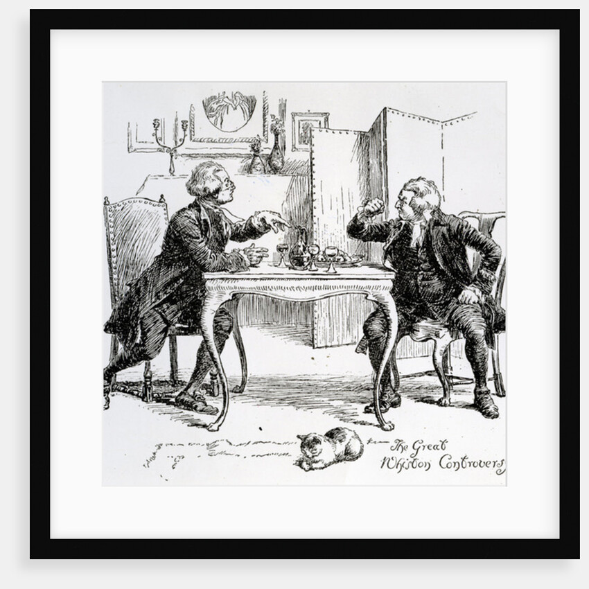 Scene from 'The Vicar of Wakefield' by Oliver Goldsmith, 1766 by Anonymous