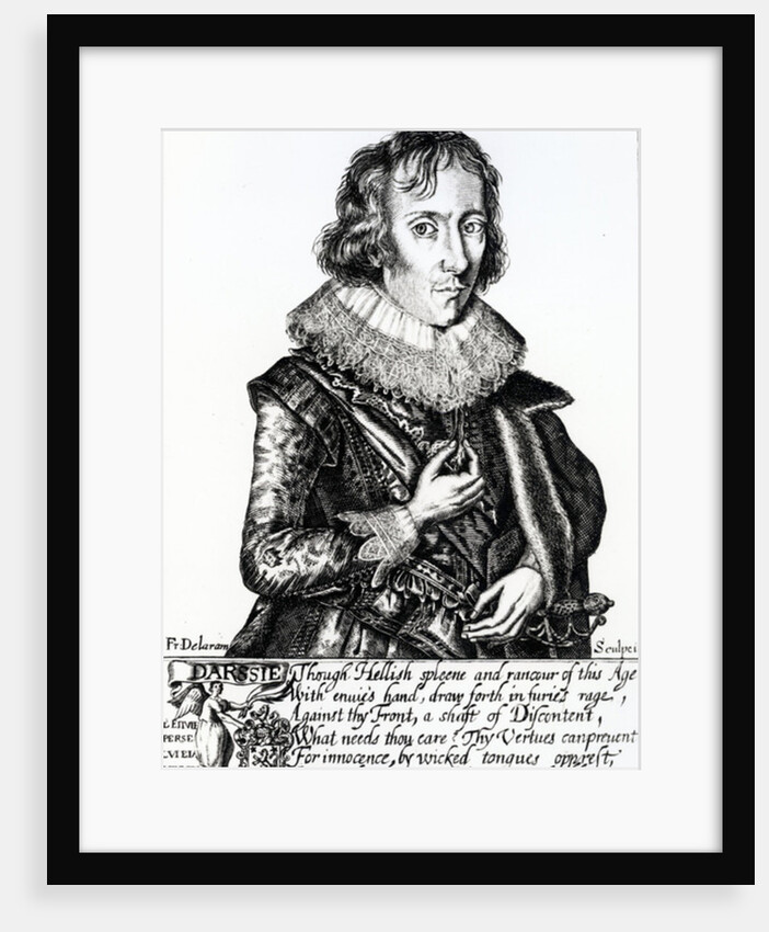 Portrait of Abraham Darssie by English School