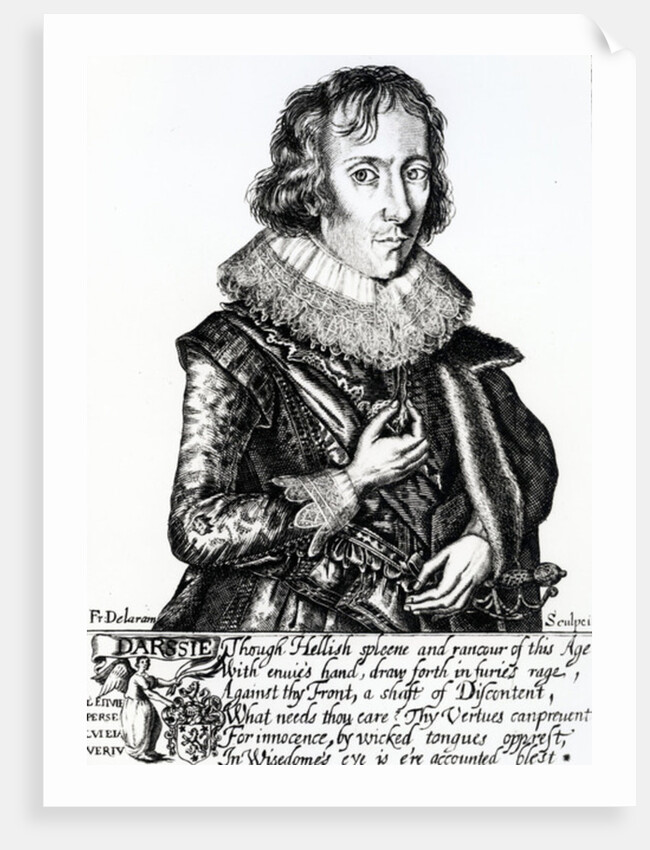 Portrait of Abraham Darssie by English School