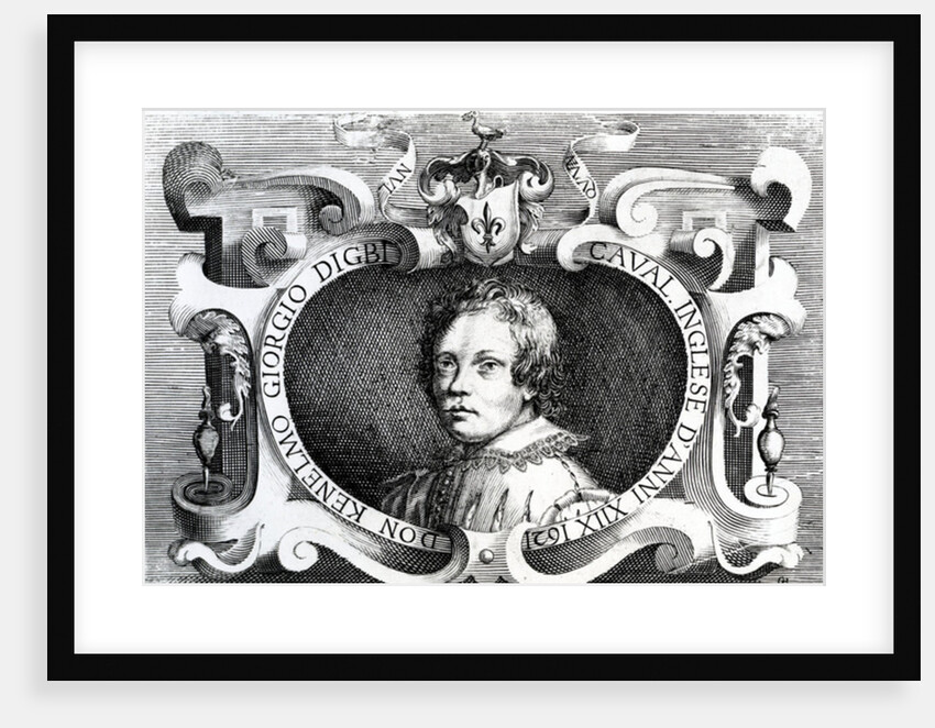 Portrait of Sir Kenelm Digby, 1621 by Italian School