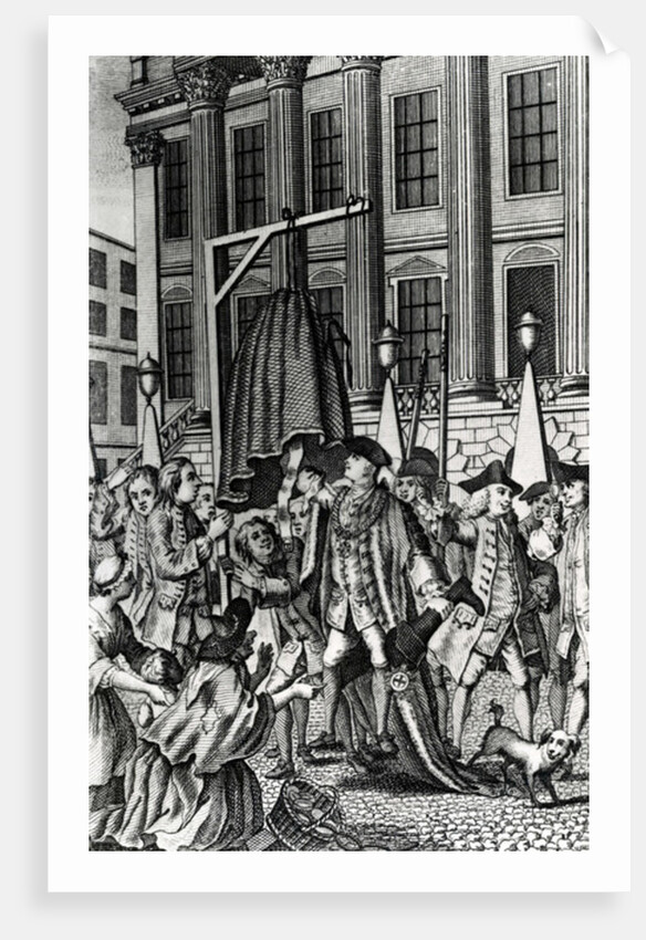 The Rape of the Petti-coat, 1768 by English School