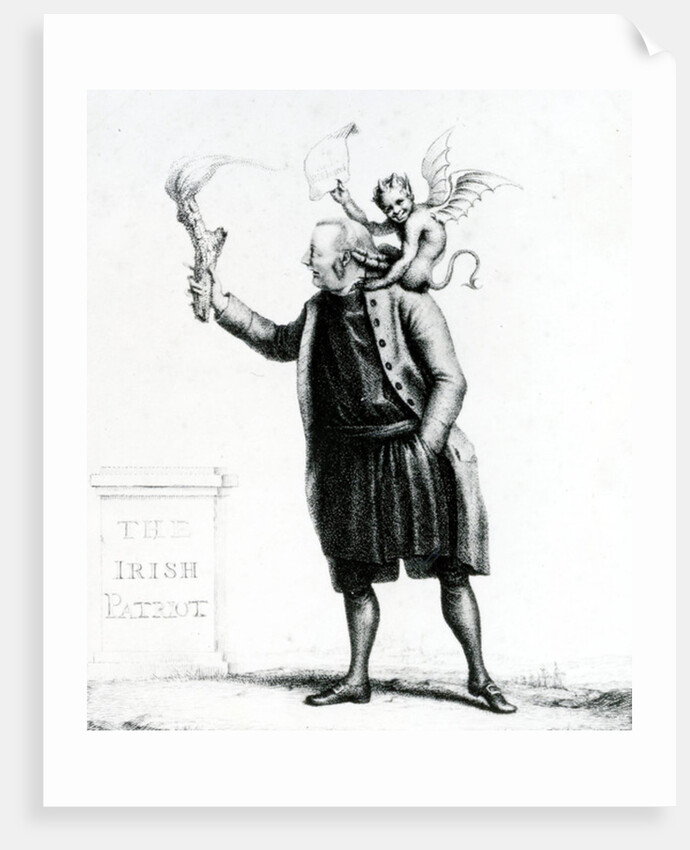 The right Rev. Volunteer B of D, published by Richard Morton Paye, 1784 by English School